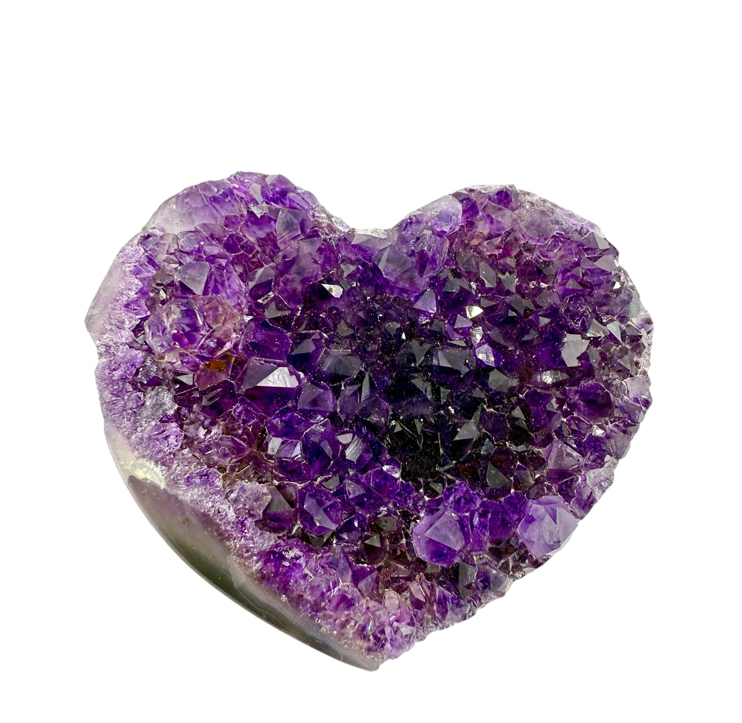 Amethyst Heart Cluster