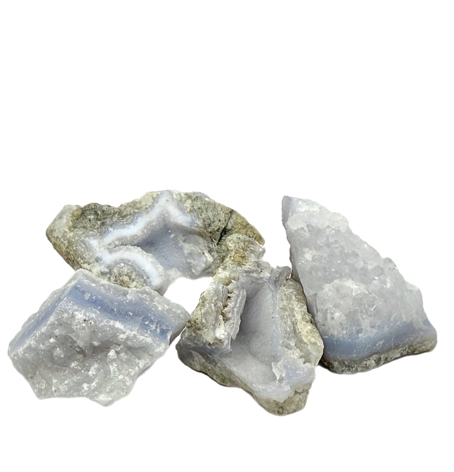 Blue Lace Agate Clusters