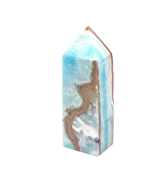 Blue Aragonite Tower