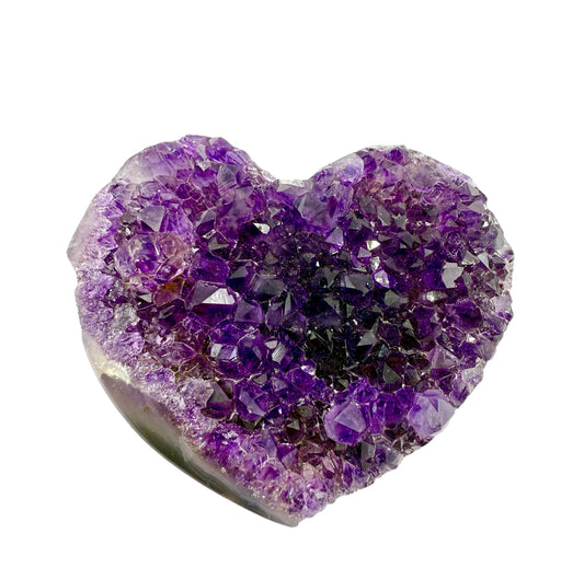 Amethyst Heart Cluster