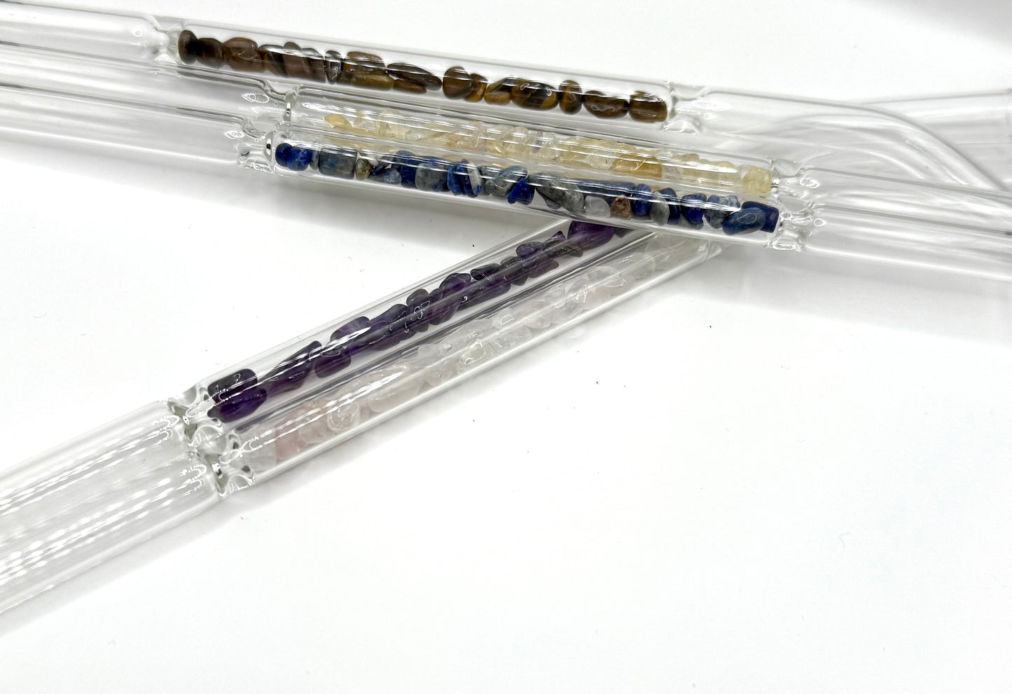Crystal Glass Straws