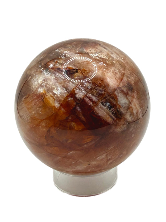 Fire Quartz Sphere